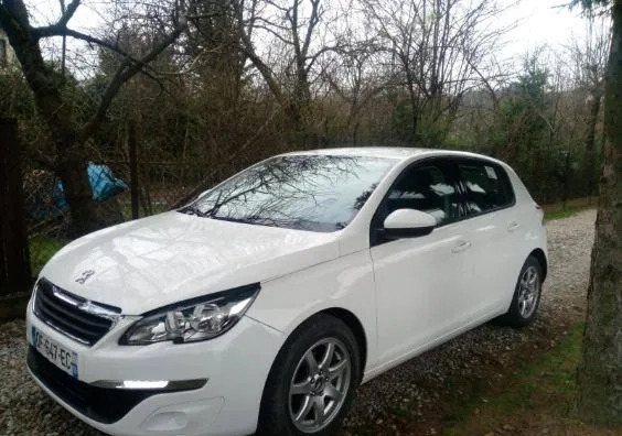 Peugeot 308 cena 20900 przebieg: 140000, rok produkcji 2014 z Ostrołęka małe 16